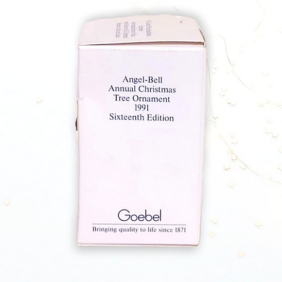 GOEBEL-HUMMEL 1991 Collectors Angel Bell Ornament with Original Box - Picture 5 of 9